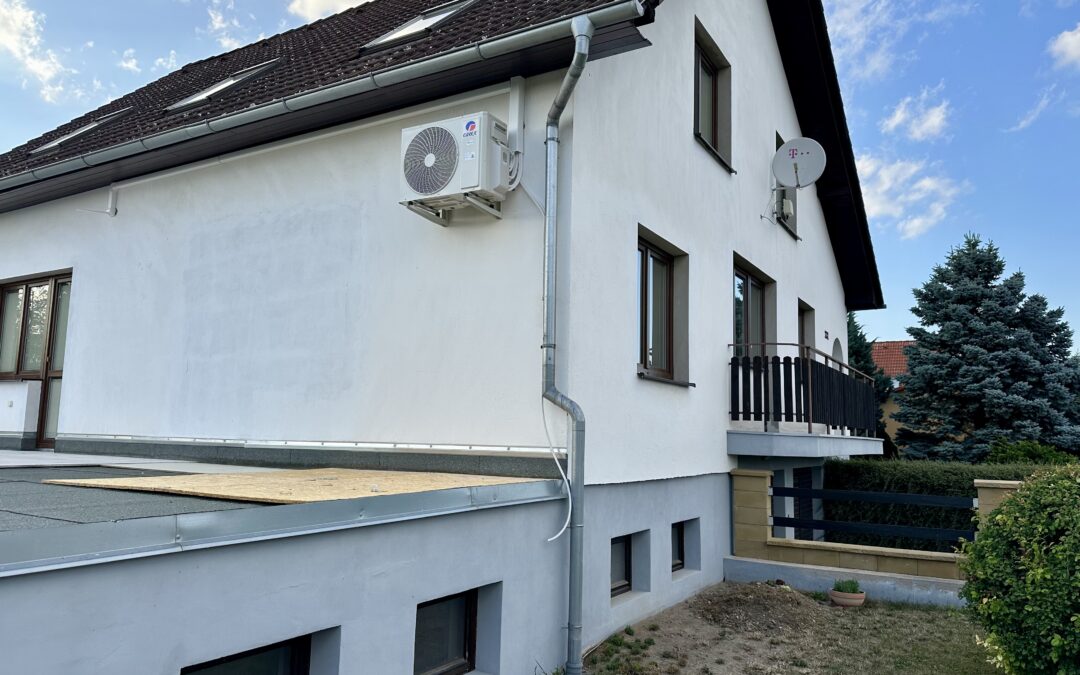 Klimatizace do rodinného domu Benešov multisplit